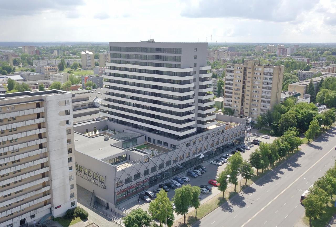 Zaliakalnio Terasos Apartamentai Aparthotel Kaunas Exterior photo